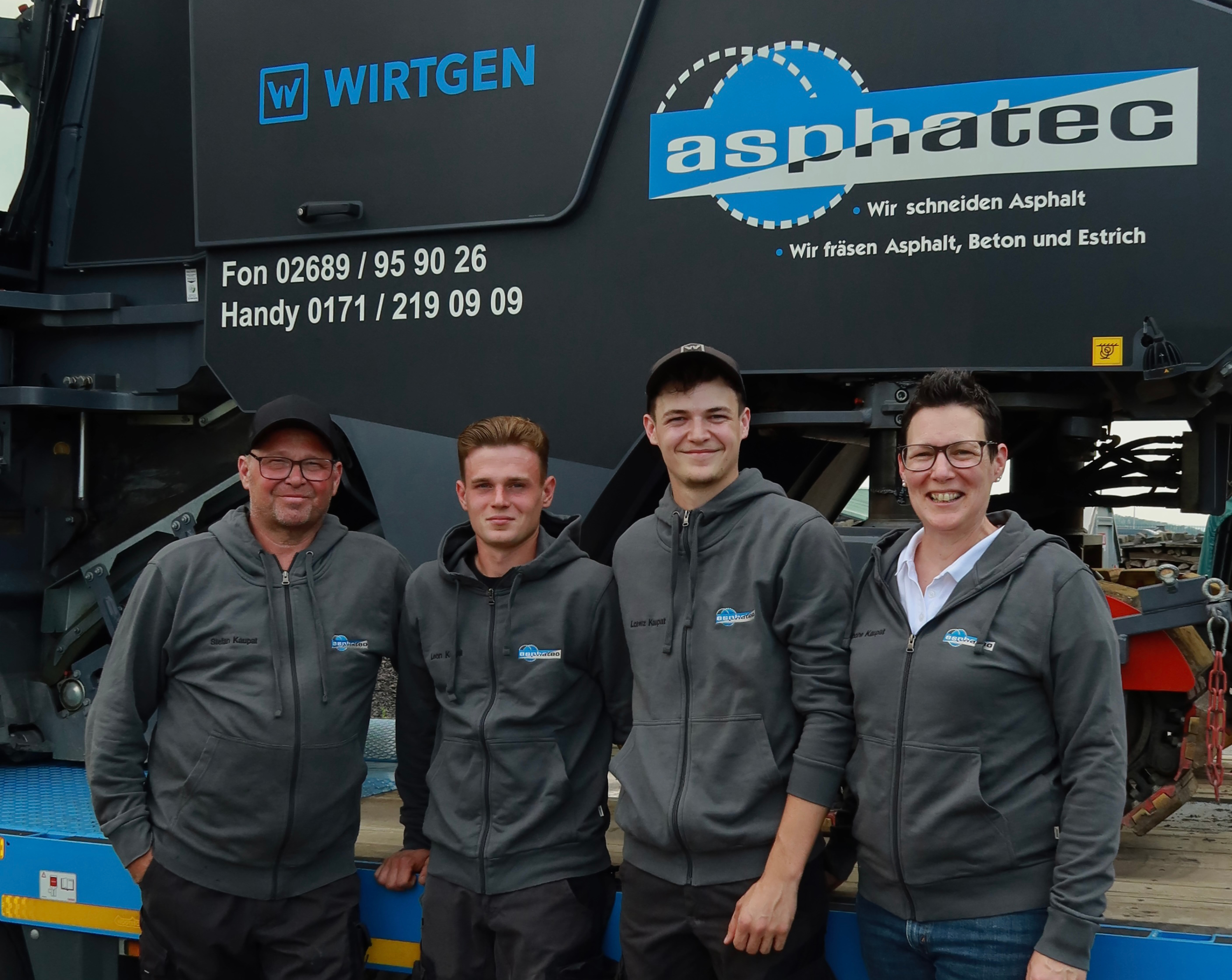 asphatec Team heute – asphatec Stefan Kaupat GmbH Neuwied