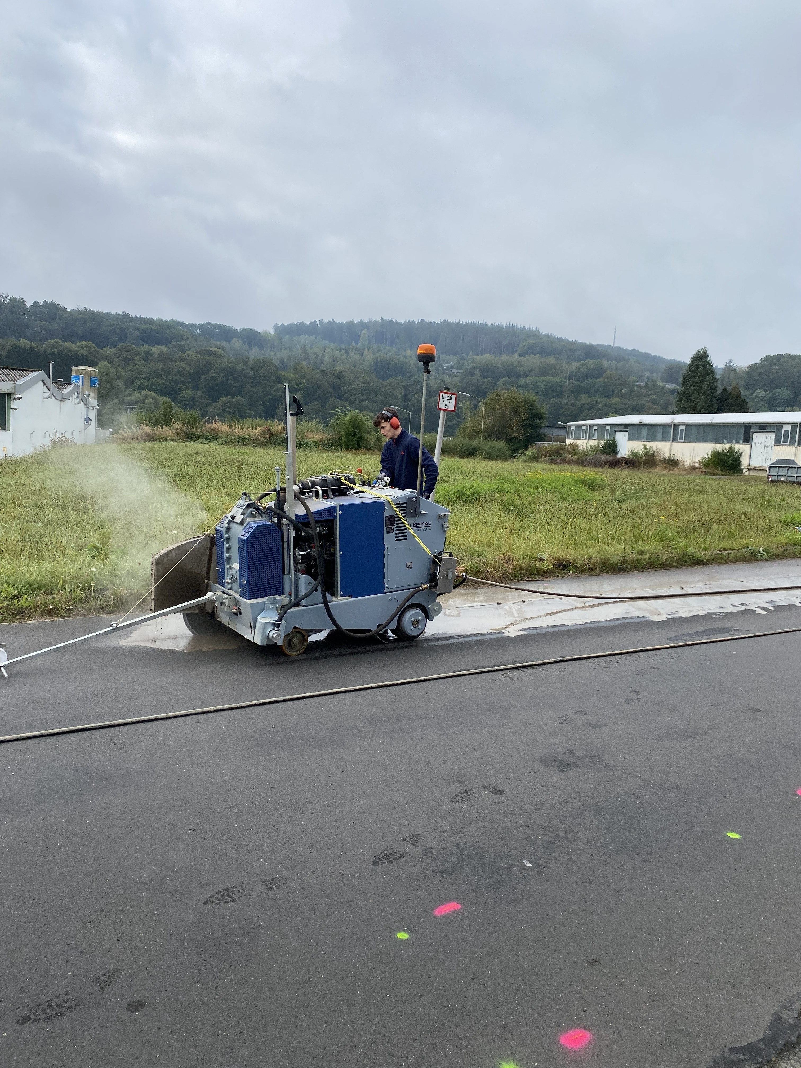 Lissmac Multicut 900 im Einsatz Asphatec